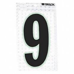 Grainger&nbsp;Ultra Reflective Numbers 9 PK10