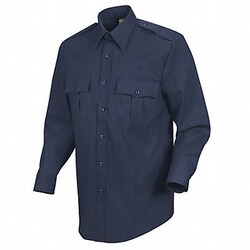 Grainger&nbsp;New Dimension Stretch Dress Shirt M Navy