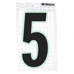 Grainger&nbsp;Ultra Reflective Numbers 5 PK10