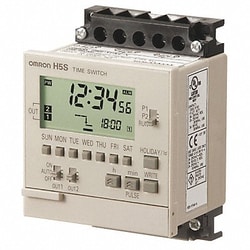 Grainger Electronic Timer 365 Days (2) SPST-NO