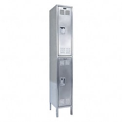 Grainger Lckr 2x1Lckr Silver 78 x18 x18 UnAssm