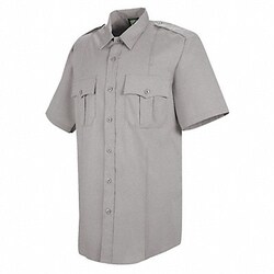 Grainger&nbsp;New Dimension Stretch Dress Shirt M Gray