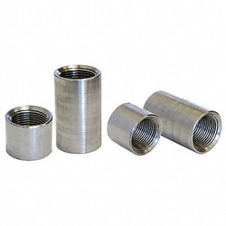 Grainger 1/2  DOM BLK XH N/R T/T COUPLING