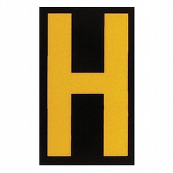 Grainger&nbsp;Reflective Numbers And Letters H PK25