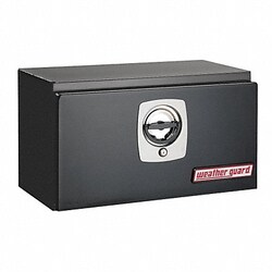 Grainger Underbody Truck Box Black 24-1/8 in W