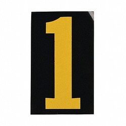 Grainger&nbsp;Reflective Numbers And Letters 1 PK25