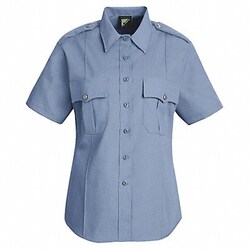 Grainger&nbsp;New Dimension Stretch Dress Shirt L Blue