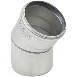 Grainger&nbsp;30 Elbow SS 4 in Socket x Push Fit