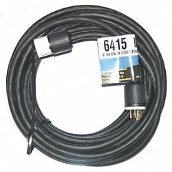 Grainger Extension Cord 50ft 10Ga 30A SOW Blk
