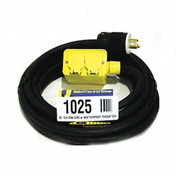 Grainger Generator Cord w/Box 1 Box 25ft 20A
