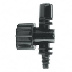 Grainger&nbsp;360 Deg Adjust Ptrn Mister Blk Plstc PK2