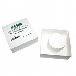 Grainger&nbsp;Glass Mic Filter 3.7 cm Dia 1.6 um PK100