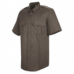Grainger&nbsp;Deputy Deluxe Shirt SS Brown 19-1/2 in
