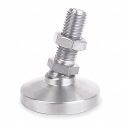 Grainger&nbsp;Level Mount Swivel Stud M10 1-1/4in Base