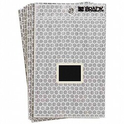 Grainger Refl Symbol Label Dash Glow in Dark PK10