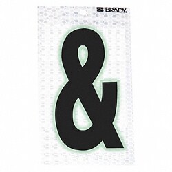 Grainger&nbsp;Reflective Symbol  2-3/8 in H PK10
