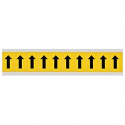 Grainger&nbsp;Numbers And Letters Arrow 1-1/2In H PK10