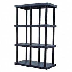 Grainger Plstc Shelf 24inx75inx48inShlfLdCp 425lb, Quantity: Each of 1