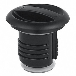 Grainger Creamer Carafe Replacement Lid Black, Quantity: Each of 1