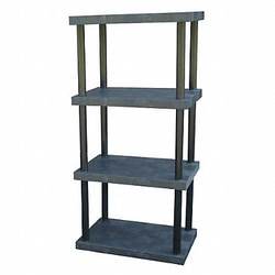 Grainger Plstc Shelf 24inx75inx36inShlfLdCp 330lb