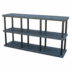 Grainger Plstc Shelf 24inx51inx96inShlfLdCp 880lb