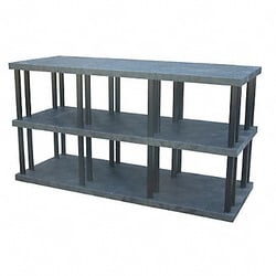 Grainger&nbsp;PlstcShelf 36inx51inx96inShlfLdCp 1320lb