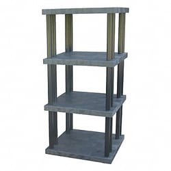 Grainger Plstc Shelf 36inx75inx36inShlfLdCp 490lb