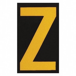 Grainger&nbsp;Reflective Numbers And Letters Z PK25