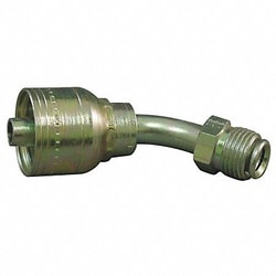 Grainger Crimp Fitting 45deg 1/4 ID 7/16 MFlare