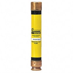 Grainger Solar Fuse 20A PVS-R Series 600VDC, Quantity: Each of 1