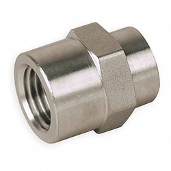 Grainger&nbsp;Hex Coupling 316 SS 3/4 x 1/2 in FNPT