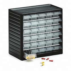 Grainger&nbsp;Small Parts Drawer Unit 30 Drawers Clr