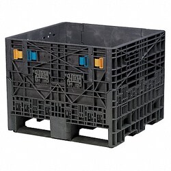 Grainger&nbsp;Clps Bulk Ctr Black Solid 32 in