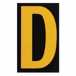 Grainger&nbsp;Reflective Numbers And Letters D PK25