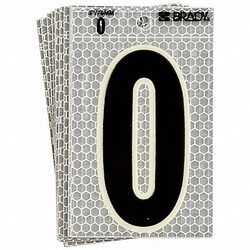 Grainger&nbsp;ULTRA REFLECTIVE NUMBERS 0 6 I