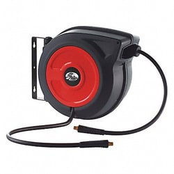 Grainger Air Hose Reel Retractable 3/8 x 50 ft.