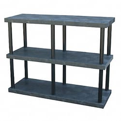 Grainger Plstc Shelf 24inx51inx66inShlfLdCp 600lb
