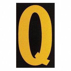 Grainger&nbsp;Reflective Numbers And Letters Q PK25