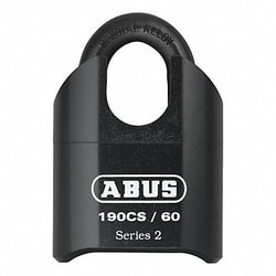 Grainger Combination Padlock 2 1/2in Rectgle Blck