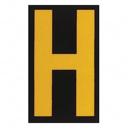 Grainger&nbsp;Reflective Numbers And Letters H PK25