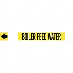 Grainger Pipe Mrkr Boiler Feed Water 4in H 24in W