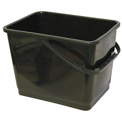 Grainger Squeegee Bucket 10 L Black