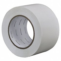 Grainger Film Tape 1 in x 36 yd White 9 mil