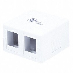Grainger&nbsp;Surface Mount Box 2P White