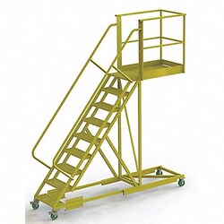 Grainger Rollng Ldr Unasmbld Hndrl Platfm 90 In H