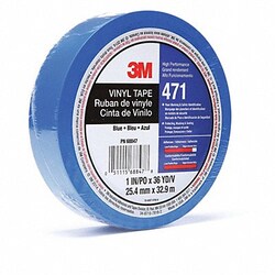 Grainger&nbsp;D7623 Floor Tape Blue 1 inx108 ft Roll