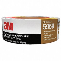 Grainger Masking Tape 1 7/8 W 45 yd L Red