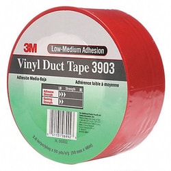 Grainger Duct Tape Red 2 in x 50 yd 6.5 mil