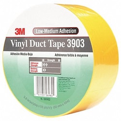 Grainger Duct Tape Yellow 2 in x 50 yd 6.5 mil