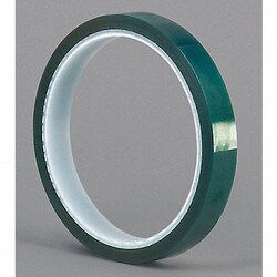 Grainger Film Tape 1/2 in x 18 yd Green 2 mil